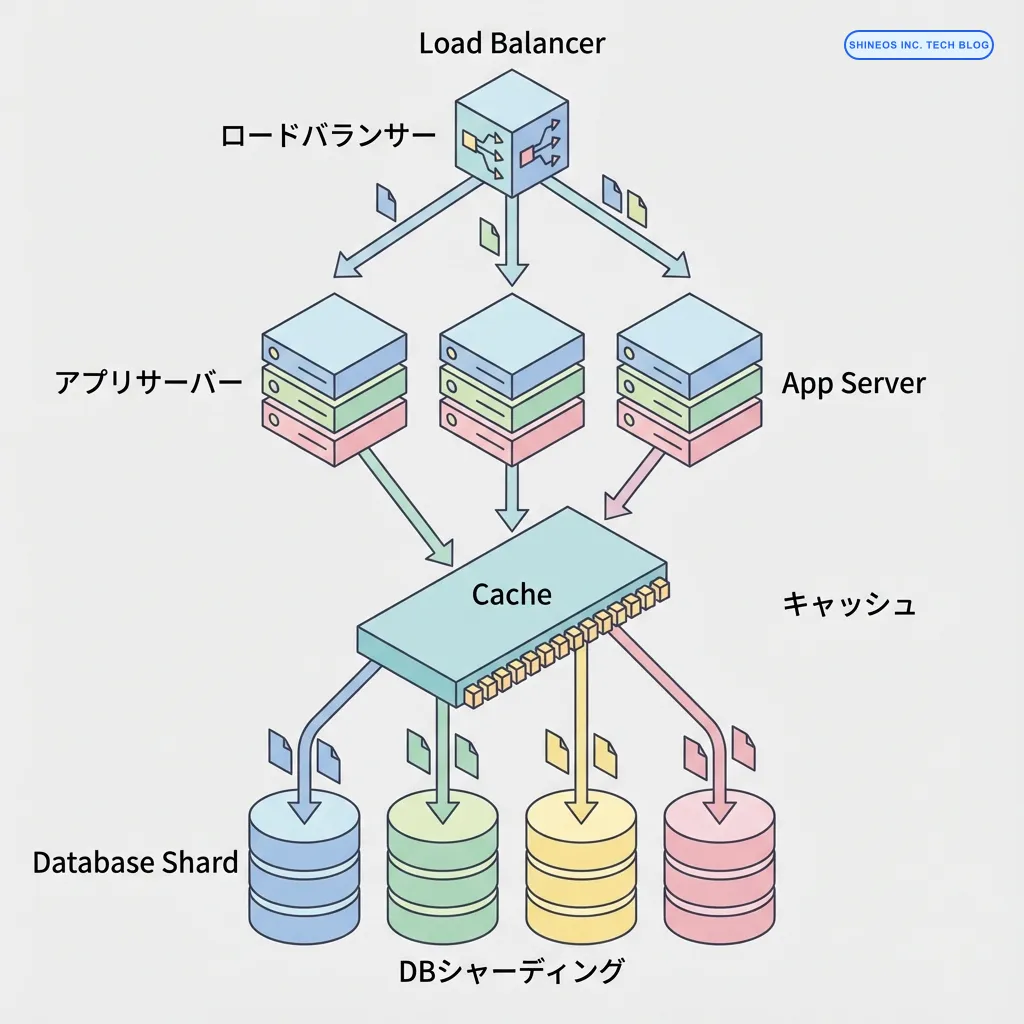 マルチテナントSaaSのスケーリングアーキテクチャ