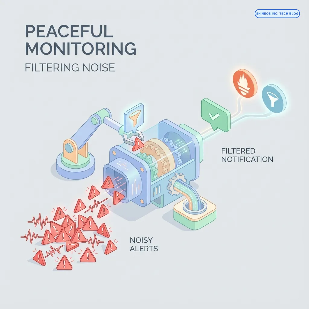 Prometheus運用で「アラートオオカミ少年」にならないための、Shineos流実践的Alertmanager設定術